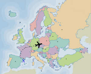 Roaming mapa-PRODEX